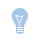 Icon Glühlampe, für Kundenspezifikationen.